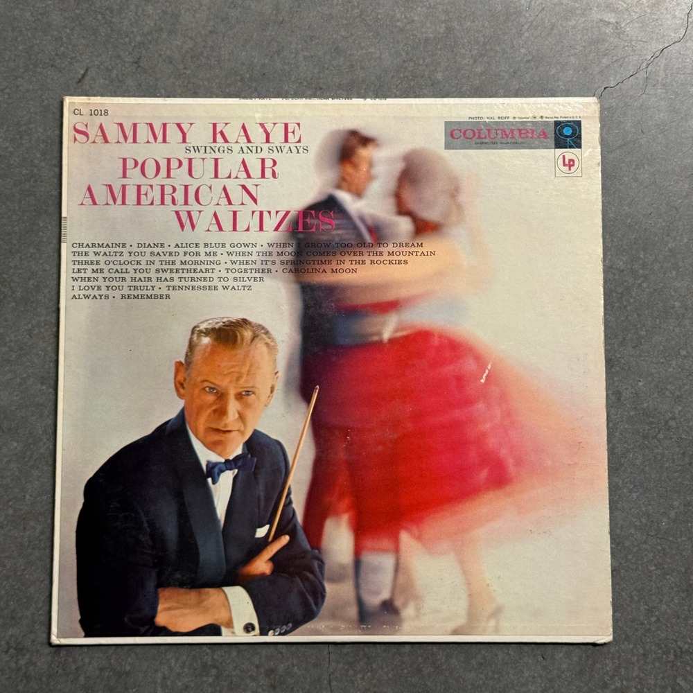 Sammy Kaye Swings and Sways Popular American Waltzes Vinyl LP Columbia CL 1018